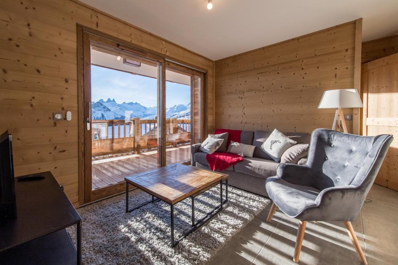 Odyssee Arc02 Appartement Sur Les Pistes Avec Vue Panoramique Fontcouverte-la-Toussuire Exterior foto